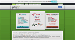 Desktop Screenshot of newairhost.com